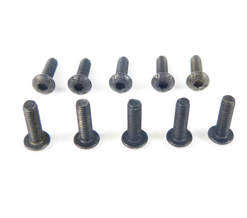 Custom Works RC 5360 METRIC 3mm x 10mm BUTTON HEAD SCREWS (10)
