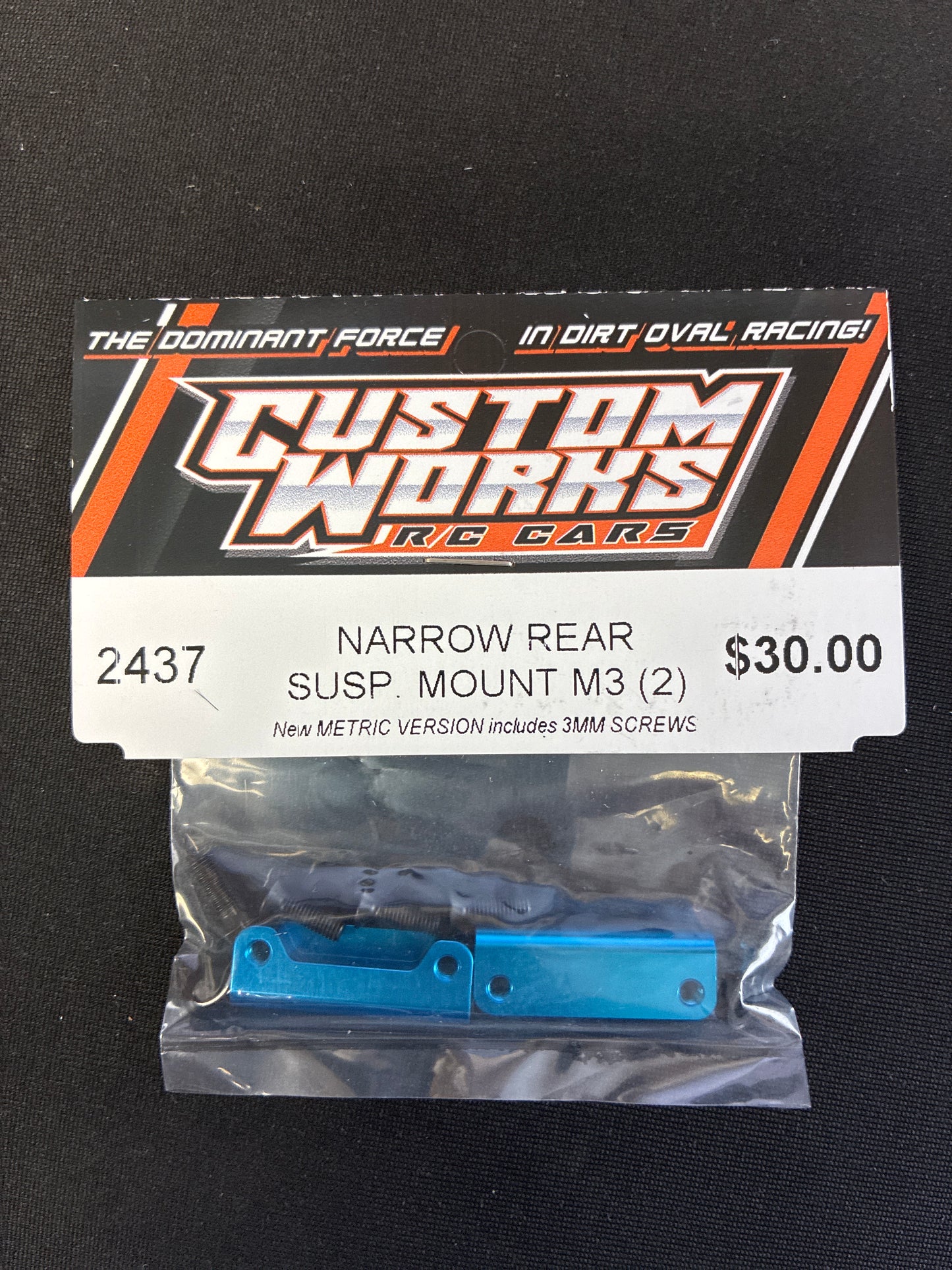Custom Works 2437 Narrow Rear Suspension Mount M3
