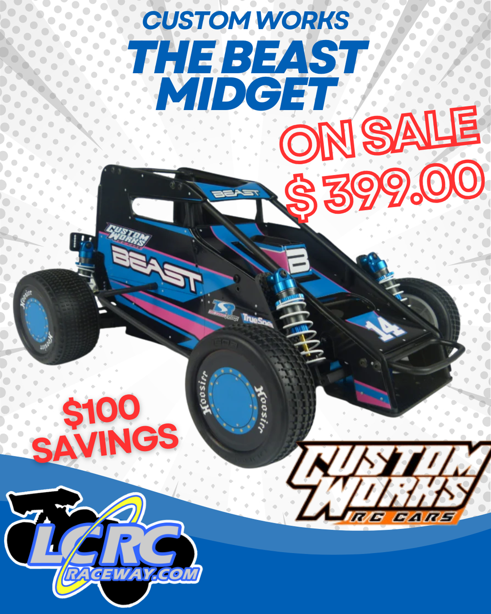 Custom Works 0650 Beast Midget Kit – LCRC Raceway