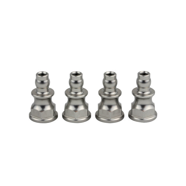 Mugen Seiki E0548c Alum Damper Mount (4pcs): X8R/8RE/8/8E, X8TR/RE/8T/E
