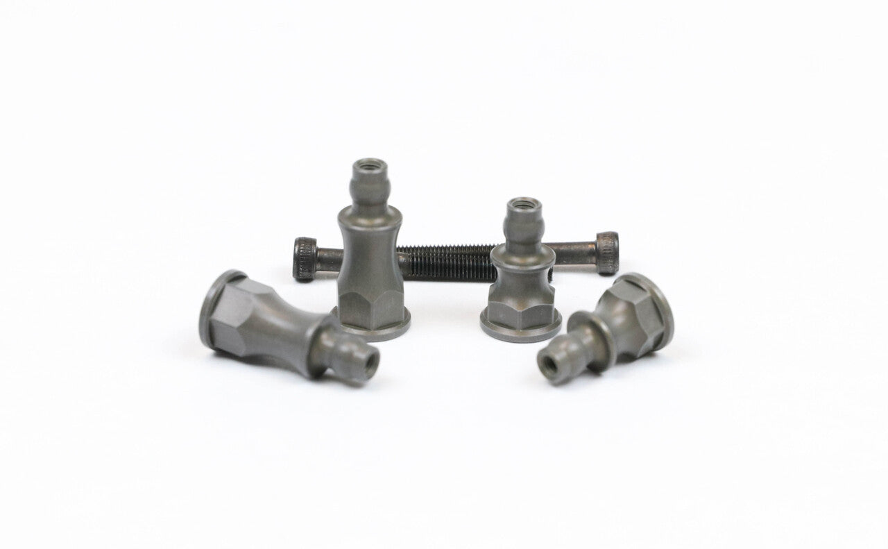 Flash Point FP2226 FP Mugen Front/Rear Shock Stand-Offs (2 Front & 2 Rear +5mm)