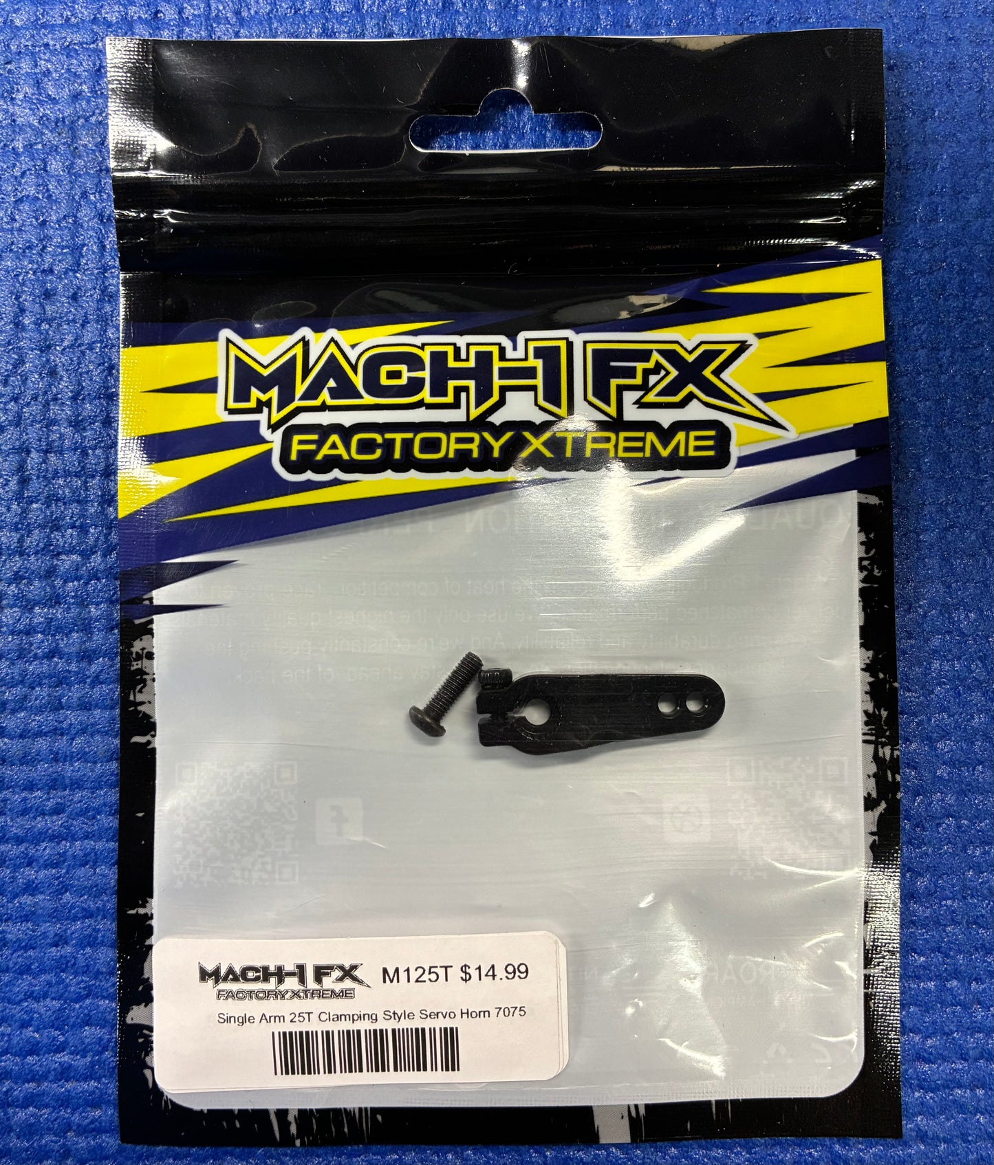 Mach-1 FX Factory Xtreme M1252T Double Arm 25T Clamping Style Servo Horn
