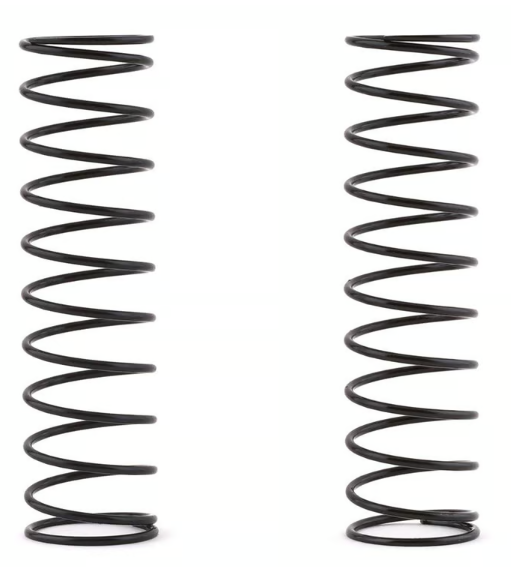 Team Associated 81235 RC8B Rear V2 Shock Spring Set (Black - 3.9lb/in) (2)