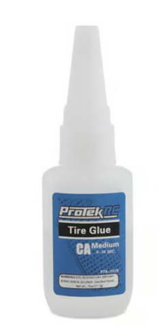 ProTek 1570 RC CA Tire Glue w/Glue Tip (Medium) (0.75oz)
