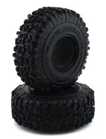 JConcepts 3156-02 Landmines 1.9" All Terrain Crawler Tires (2) (Green)