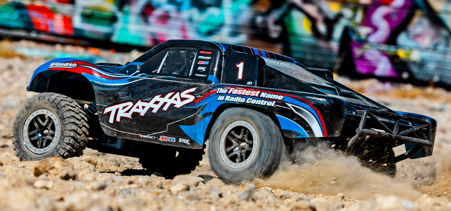 Traxxas 58134-4 Slash 2WD RTR TQ BL2S – LCRC Raceway