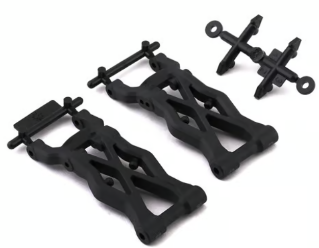 Team Associated 91873 RC10B6.2 Factory Team Carbon 73mm Rear Suspension Arms