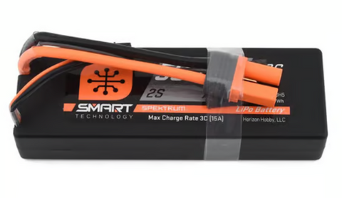 Spektrum RC SPMX50002S30H 2S Smart LiPo Hard Case Battery Pack w/IC5 Connector (7.4V/5000mAh)