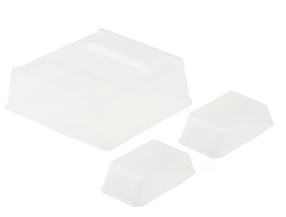 Flash Point FP2190 V2 Lexan 1/8 Off Road Wing (Clear) (2)