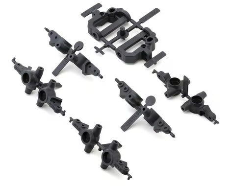 Team Associated ASC71214 RC10T7/SC7 Factory Team Carbon V2 Caster & Steering Blocks Set 71214