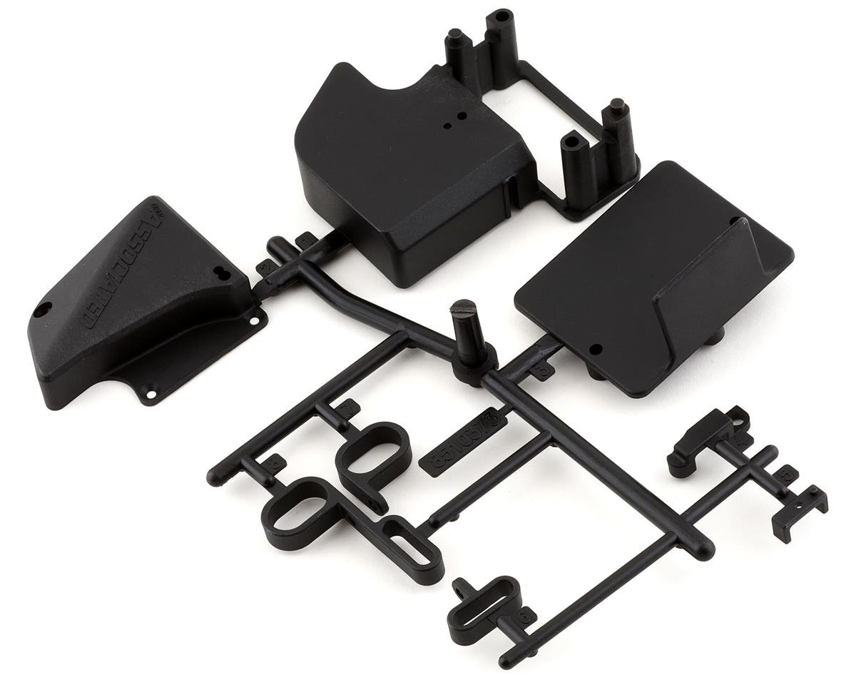 Team Associated 81572 RC8B4e Receiver Box & ESC Tray Set