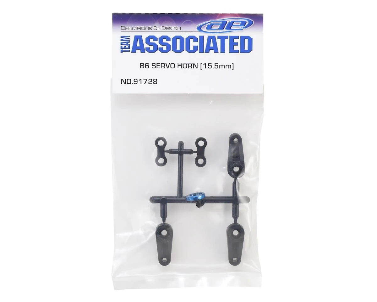 Team Associated 91728 15.5mm B6 Servo Horn Set