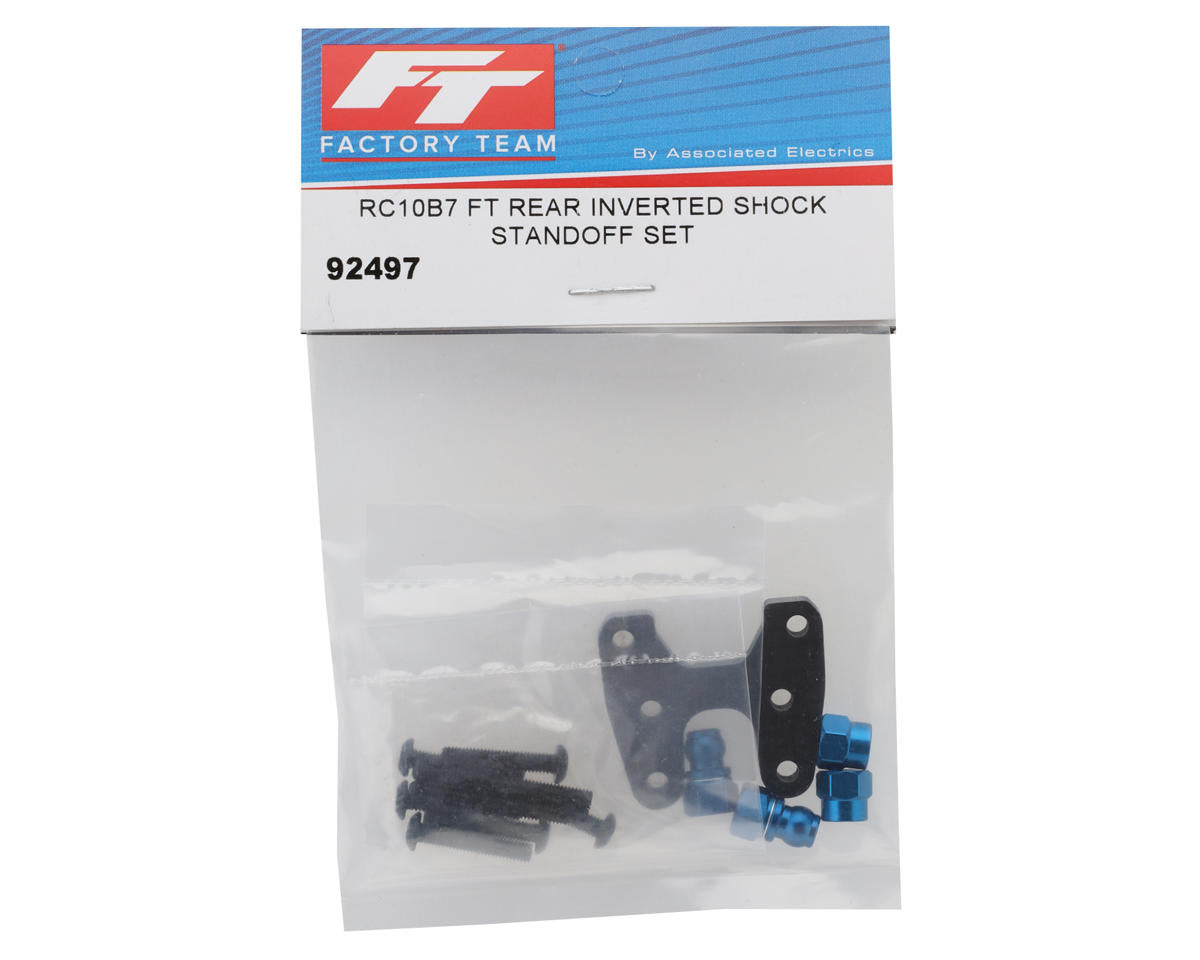 Team Associated 92497 RC10B7 Factory Team Rear Inverted Shock Standoff Set