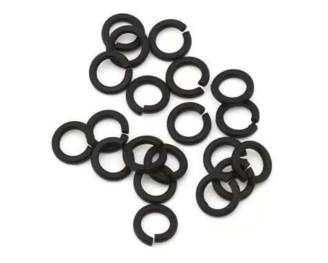 EcoPower ECP-H-5100 3mm "High Strength" Black Lock Washers (20)