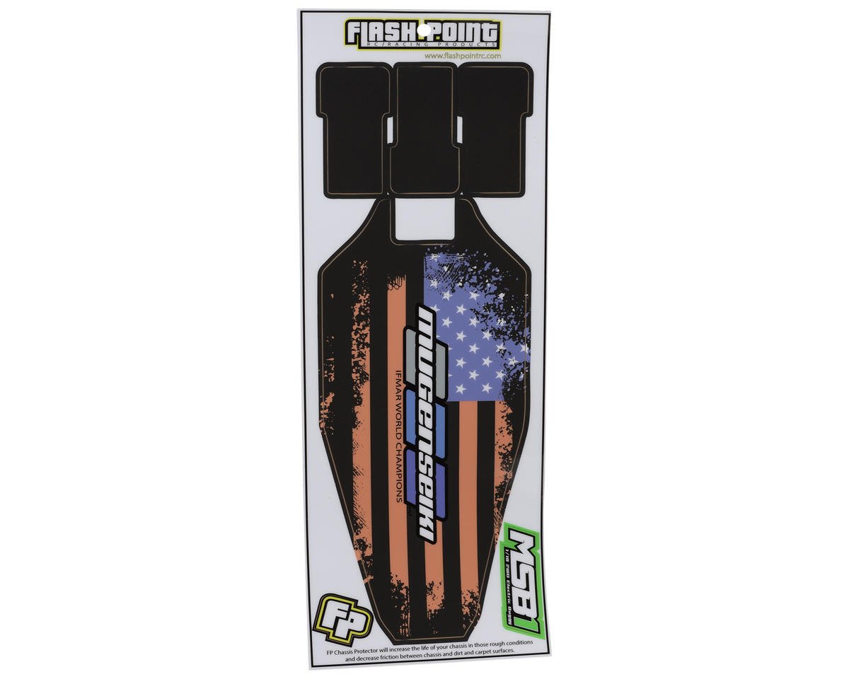 Flash Point FP2188 MSB1 Chassis Protective Sheet (Mugen Logo) 2188