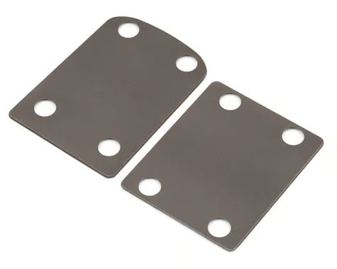 Flash Point FP2235 Mugen Seiki MBX8/MBX8T Front & Rear Lightweight Titanium Skid Plate Set