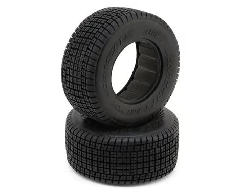 JConcepts 4151-02 Dirt Trac - SCT Dirt Oval Tire (2) (Green)
