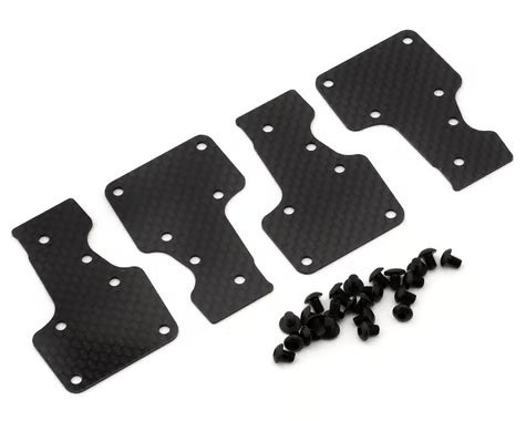 Kyosho IFW706 Inferno MP11 Carbon Fiber Rear Lower Suspension Plate Set