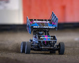 Losi LOS-1387T1 22S 1/10 Brushless 2WD RTR Sprint Car (Blue) w/SLT2 2.4GHz Radio