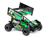 Losi 22S 1/10 Brushless 2WD RTR Sprint Car (Green) w/SLT2 2.4GHz Radio