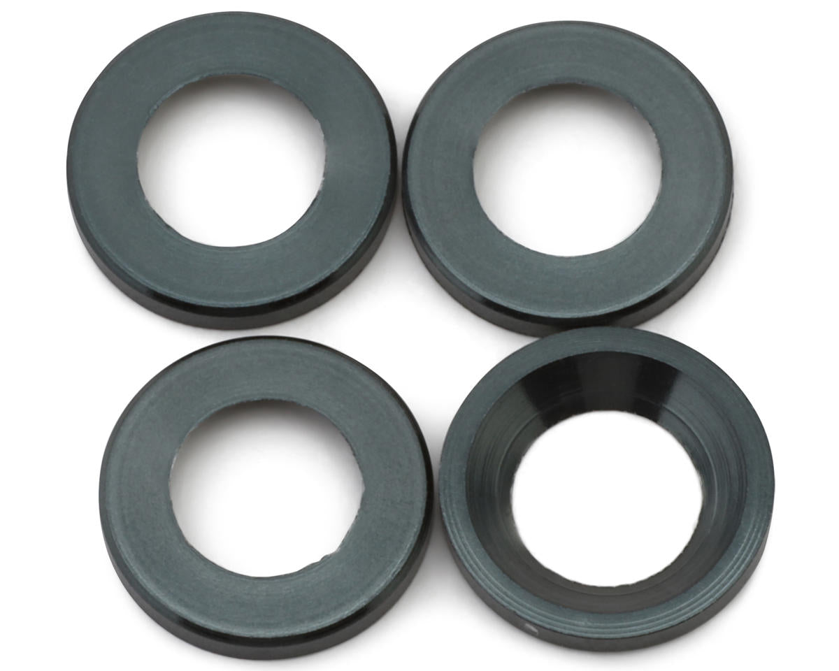 Mugen Seiki E2712B MBX8 Nitro Engine Mount Counter Sunk Washers (4)