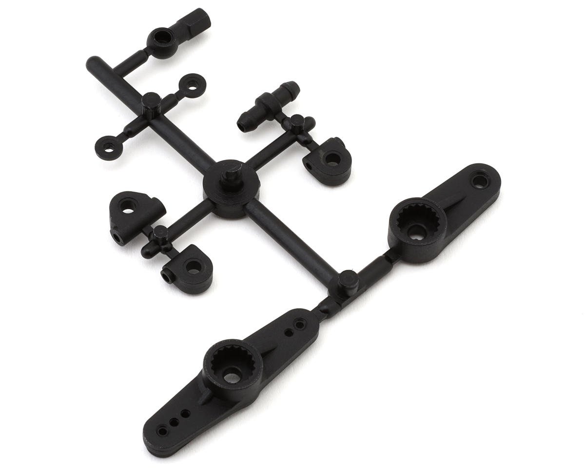 Mugen Seiki E2803B MBX8R Steering & Throttle Servo Horns Set