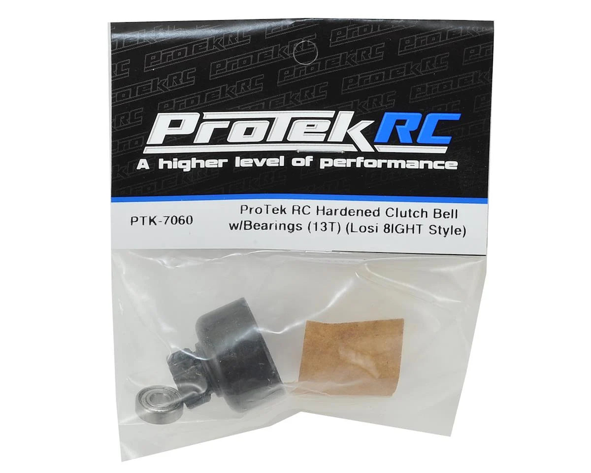 ProTek RC PTK-7060 Hardened Clutch Bell w/Bearings (Losi 8IGHT Style) (13T)