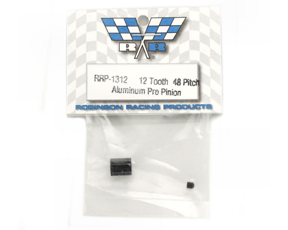 Robinson Racing 1322 "Aluminum Pro" 48P Pinion Gear (3.17mm Bore) (12T)
