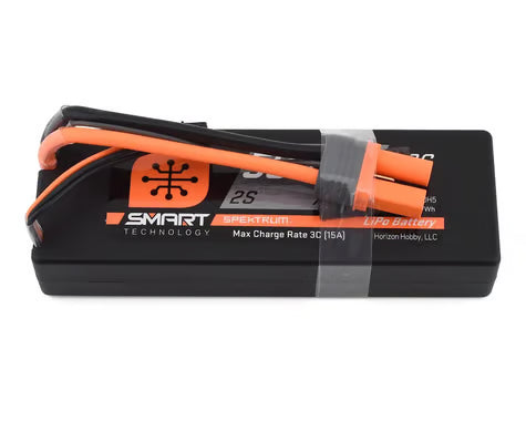 Spektrum RC SPMX50002S30H5 2S Smart LiPo Hard Case Battery Pack w/IC5 Connector (7.4V/5000mAh)