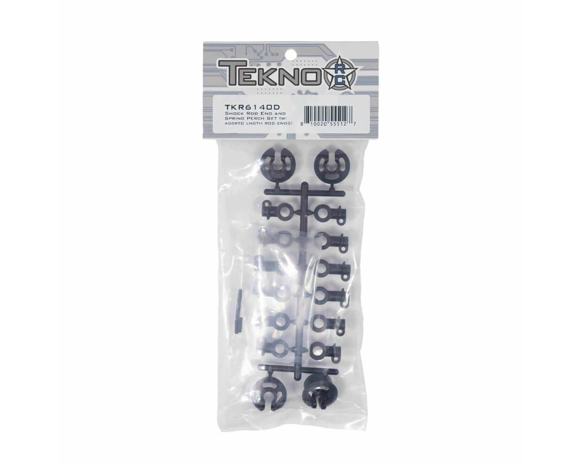 Tekno RC TKR6140D Locking Shock Ends & Spring Perch Set