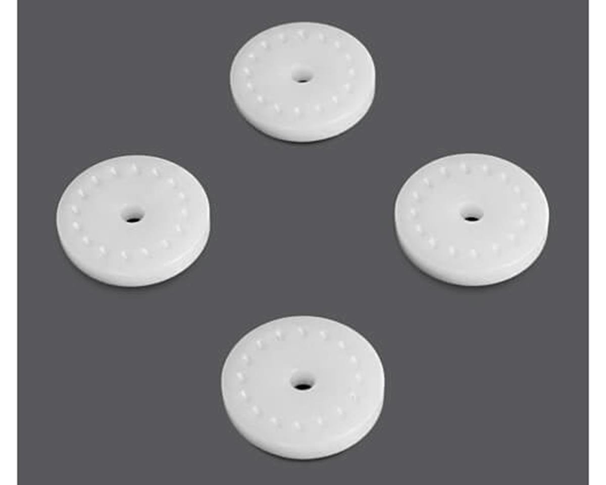 Tekno RC TKR6163 CNC Flat/Flat Shock Pistons (4) (Blank)