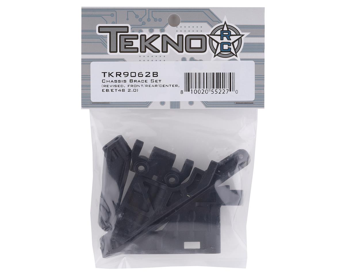 Tekno RC TKR9062B EB48 2.0 Revised Chassis Brace Set