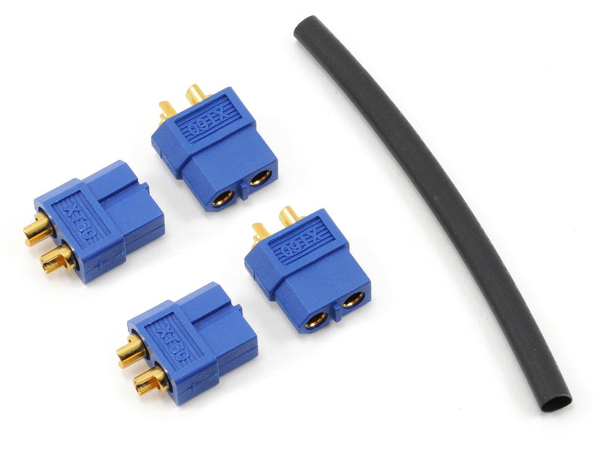 ProTek RC PTK-5028 3.5mm "TruCurrent" XT60 Polarized Battery Connectors (4 Female)