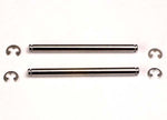 Traxxas 2640 Suspension pins, 44mm (2) w/ e-clips 0.02