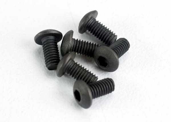 Traxxas 2575 - Screws, 3x6mm button-head machine (hex drive) (6)
