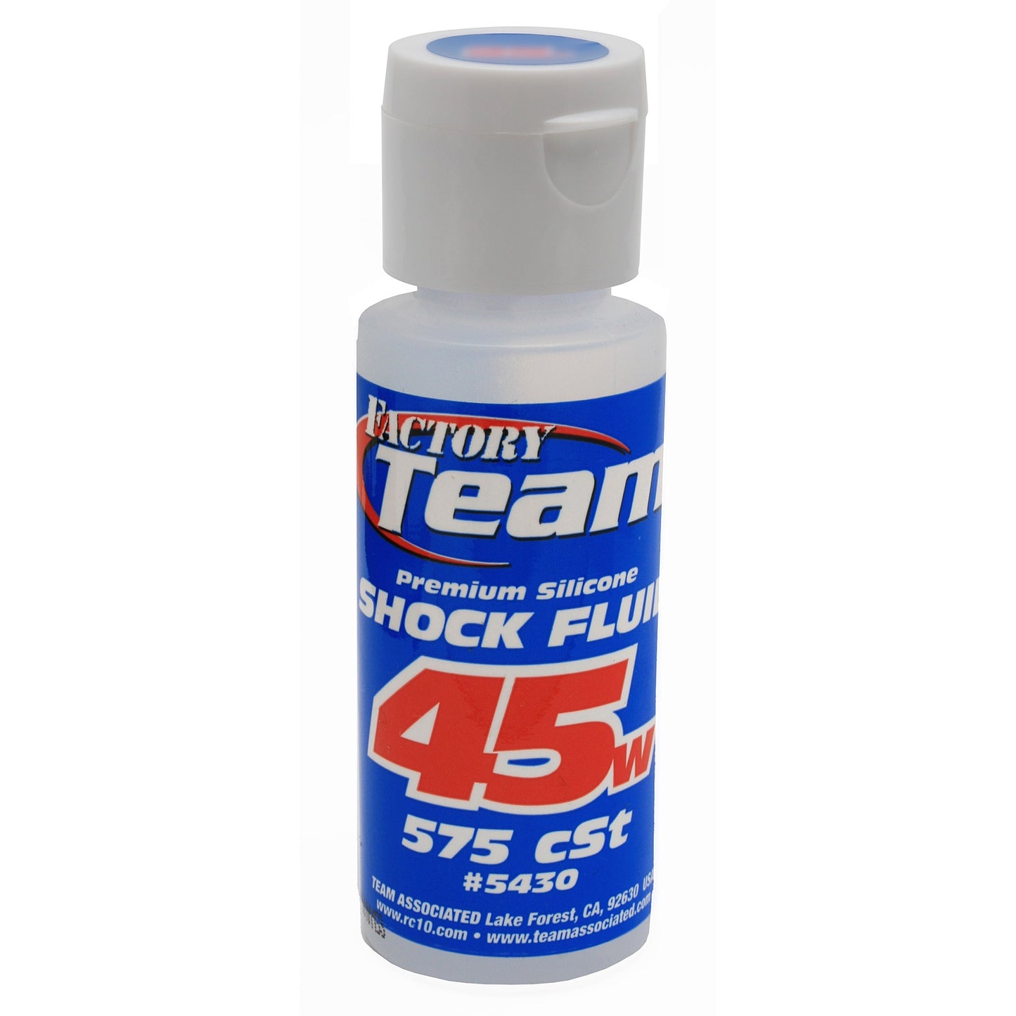 Team Associated 5430 Silicone Shock Fluid 45 weight/575cs