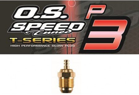 O.S. 71642720 P3 Gold Turbo Glow Plug "Ultra Hot" OSMG2695