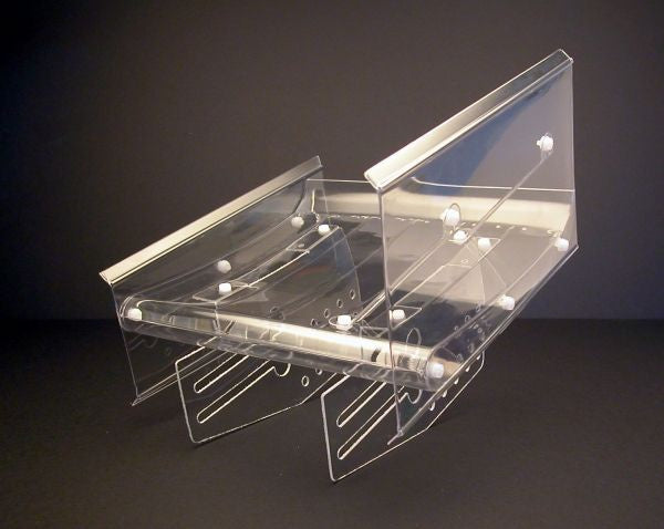 Custom Works 9127 Vortex 7" x 7" Sprint Top Wing with Mounts