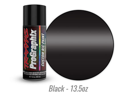 Traxxas 5055x Body paint, ProGraphix™, black (13.5oz)