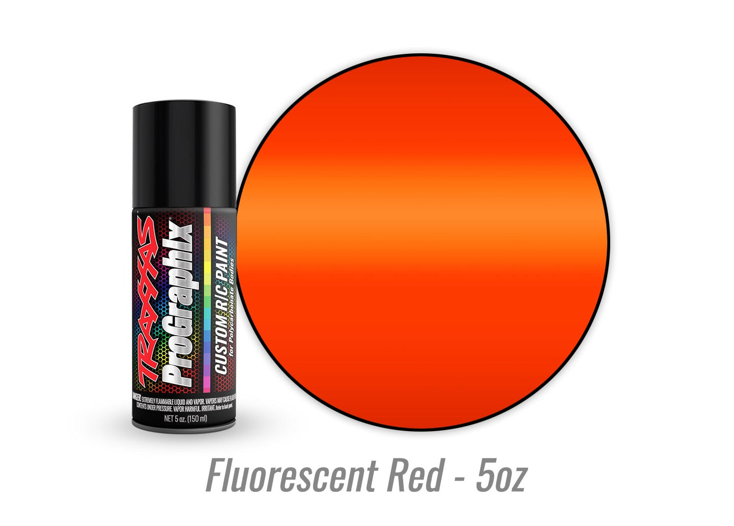 Traxxas 5067 Body paint, ProGraphix™, fluorescent red (5oz)