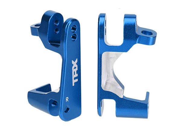 Traxxas 6832X Caster blocks (c-hubs), 6061-T6 aluminum (blue-anodized), left & right 0.11