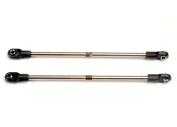Traxxas 5139 Turnbuckles, 116mm (rear toe control links) (2) (includes installed rod ends and hollow ball connectors) 0.065