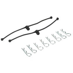 DuBro 2245 Body Klip Retainer, Black (2)