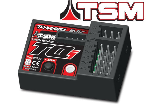 Traxxas 6533x Receiver, micro, TQi 2.4GHz with telemetry & TSM (5-channel) 0.045