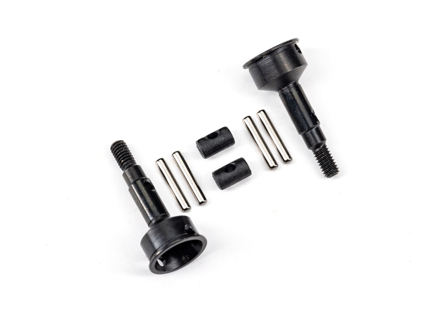 Traxxas TRX4M 9753 Stub axle, front (2)/ cross pins (2)/ drive pins (4)