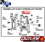 Custom Works 3246 Adjustable A Arm Pivot & Bushing