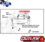 Custom Works 5223 Titanium Turnbuckle 1.75' (2)
