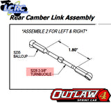 Custom Works 5226 2 3/8' Titanium Turnbuckles (Pack of 2)