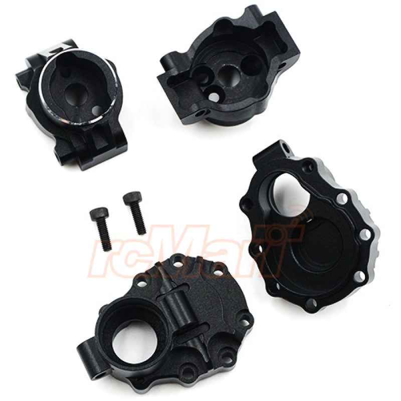 Yeah Racing TRX4-003BK Aluminum Rear C-Hubs For Traxxas TRX-4 TRX-6 Black