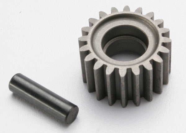 Traxxas 3996X - Idler gear, 20-tooth/ idler gear shaft